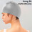 Swim Cap for Long Hair Elastic Silicone Gray 4