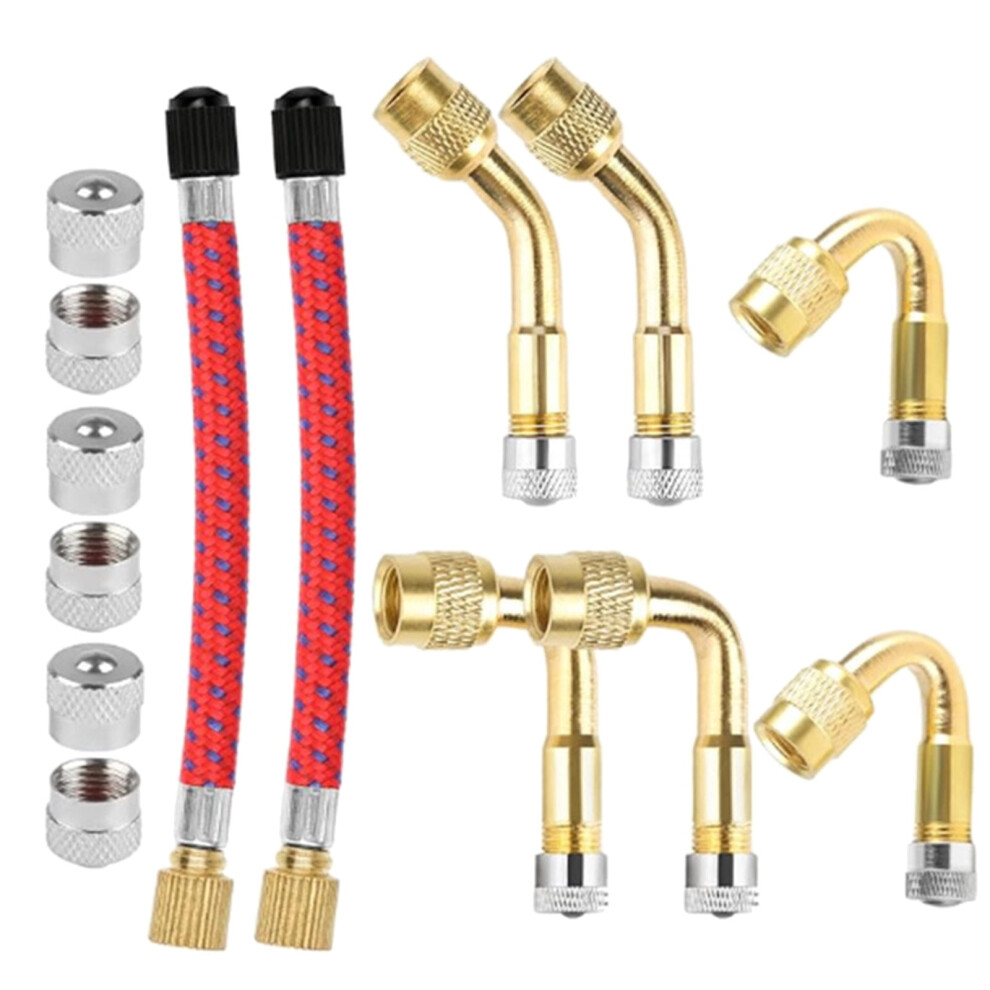 Tire Valve Stem Extenders Flexible Adapters For Cars Trucks 962125438956