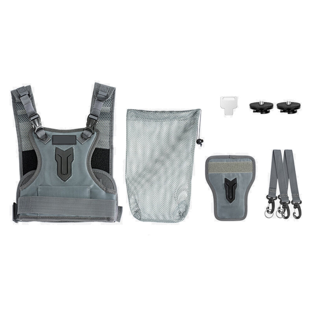 Camera Chest Harness Vest For 2 Cameras, Hiking 962125442038