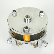 5 Zoll 125mm Legierungs-Buschhammer mit 3 Rollen, Litchi-Oberflächenwerkzeug zum Schleifen Von Marmor-, Granit- und Betonböden