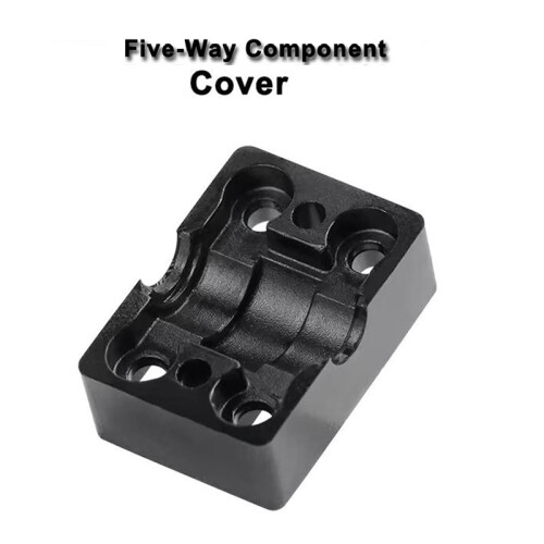 Five-Way Component for Bambu AMS1 Durable and Wear-Resistant 5-Way Bearing Support Mount for  AMS1