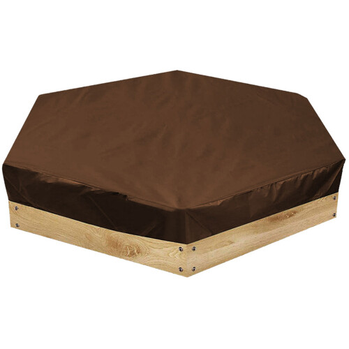 Hexagonal sandbox cover outdoor waterproof sun protective