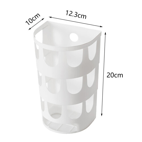 Wall-Mounted Trash Bag Dispenser Heavy-Duty Vertical 2