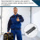 200 Amp Meter Socket Jumper Assembly Bypass Jumper for Electrical Meter Base Link for Testing Circuit Security 2pcs 2