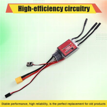 AM32 100A ESC Brushless 2-6S Controllore di Velocità Elettronico RC con Spina XT60 Spina 4.0mm per Motore Interno 3650/3665/3670