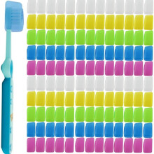 Transparante tandenborsteldopjes, 100 stuks