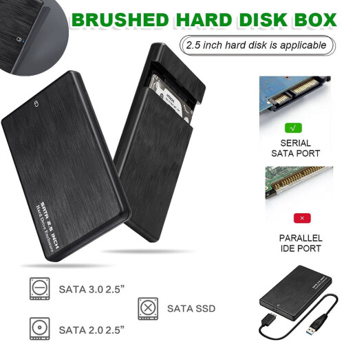 PENGXIANG USB 3.0 2.5-inch HDD/SSD enclosure 2TB 1