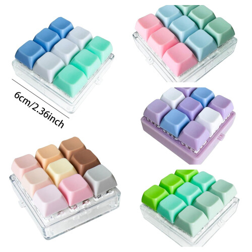 Llavero antiestrés con forma de teclado (9 en 1) 1