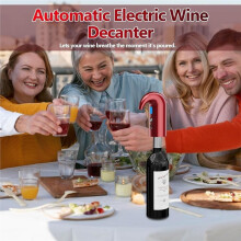 Electric Wine Aerator&Dispenser,1-Touch Instant Aeration,Precision Pouring&Temp Display,for Party,Holidays & Wine Lovers