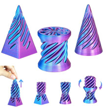 Lehetetlen kúpos izgalom szobor3D nyomtatott3db