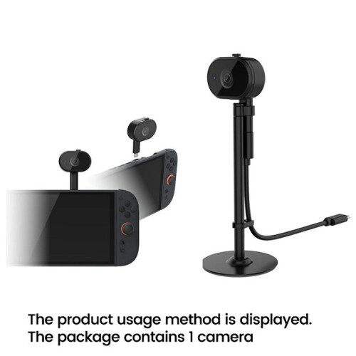 1080P Wide-Angle USB-C Camera for   2 Console Live Streaming Video Chat and Game Capture 2