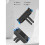 For  Action 6 Quick Release Magnetic Two-Claw Adapter Mount Dual Claw Interface Bracket Action Camera Accessories 3