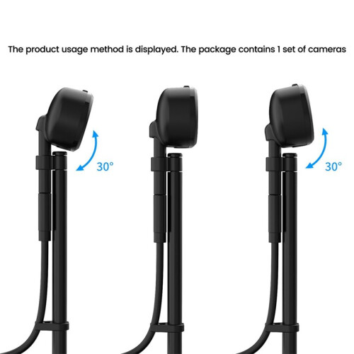 1080P Wide-Angle USB-C Camera for   2 Console Live Streaming Video Chat and Game Capture 2
