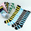 Halloween Socks Over-Knee Striped Compression Stockings 1 4