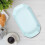 Octagonal plastic serving tray non-slip 1 piece 5