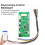 For TTLOCK APP  Access Control Mainboard 12V Wiegand Relay NO/NC for Magnetic Lock Exit Button Door Access System 6