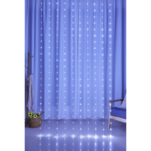 LED gardinlys PVC-tråd 8 tilstande vandtæt