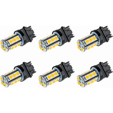 Lampadina S8 con attacco 3156, 12V, 3W, luce bianca calda, 2700K–3000K