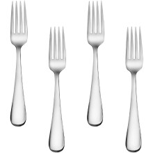 Salat- und Dessertgabeln, hergestellt in den USA, 12-teilig, Edelstahl 18/10