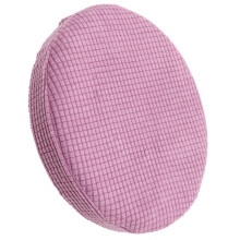 Funda para taburete de bar de poliéster y spandex color lila claro (1 juego)