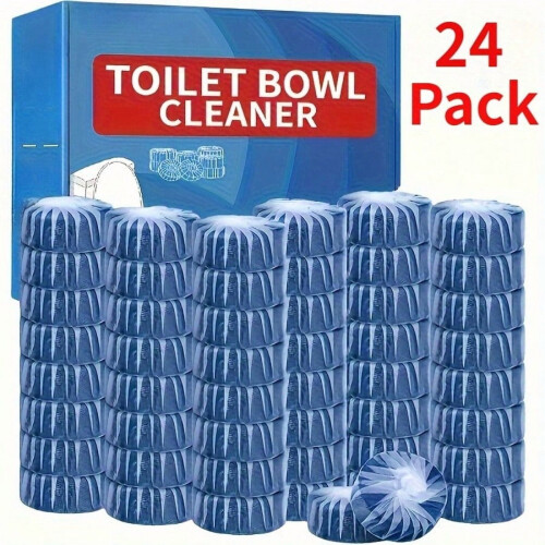 Pastilhas de limpeza para vaso sanitário automático com bicarbonato de sódio e