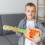 Ukulele toy for kids with nylon strings 21 inch 1