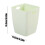 Cestino piccolo con coperchio a battente, verde 4