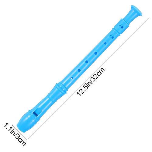 Sopraanblokfluit ABS beginnersset (5 stuks) 1