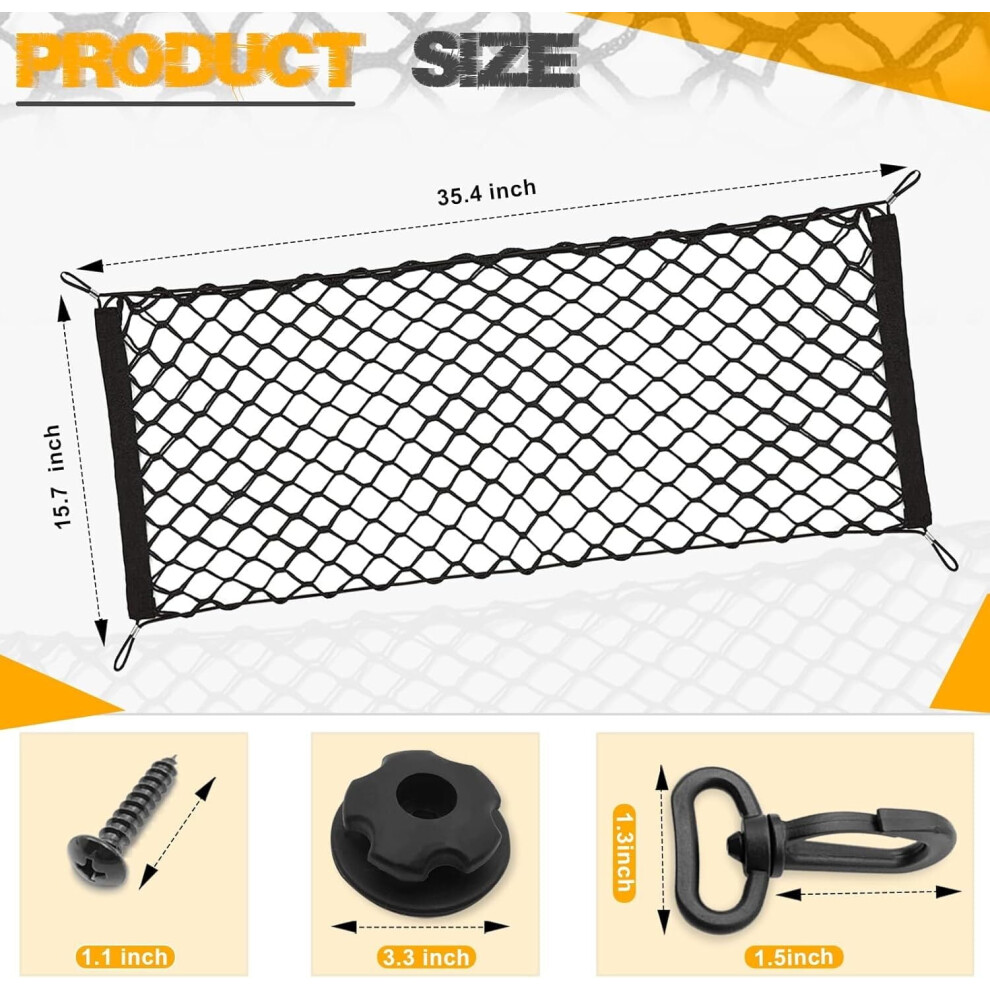 Cargo Net Stretchable Elastic Trunk Storage Net For Suvs 962125956023