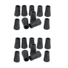 Rubber Cane Tips Replacement for Crutches and Trekking
