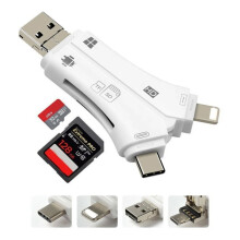 Cititor de carduri de memorie USB Micro USB Tip C SD SDXC Micro SD