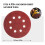 Sanding Discs 5 Inch 8-Hole 10 Pack 80-3000 Grit 4