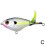 Bass Whopper Plopper Köder, schwimmend, mit rotierendem Schwanz, 7,6 cm 4