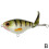 Bass Whopper Plopper Köder, schwimmend, mit rotierendem Schwanz, 7,6 cm 5