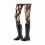Women's ripped fishnet tights sheer mesh with distressed 1