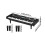 Electronic Piano Keyboard Note Stickers 37-Key Mini for 3