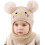 Hata beanie linbh le téitheoir muineál le cochall gaoithe 1
