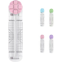 Paper Trimmer with Straight Wavy Perforation Crease Blades