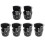 Billiards Pocket Storage Holder Heavy Duty 6 Pcs 1