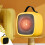 Portable Space Heater Indoor Use Yellow with Tip-Over and 4