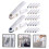 Supvox plastic quilt fixing clips assorted colors 24 pcs 3
