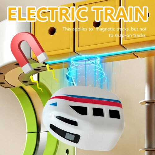 Electric Train Car USB-Rechargeable 1 Pack 2