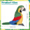 Arara de Pelúcia, 25 cm, 3 Peças 2