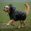 Dog Raincoat with Hood and Eye Shield 1 pc 4