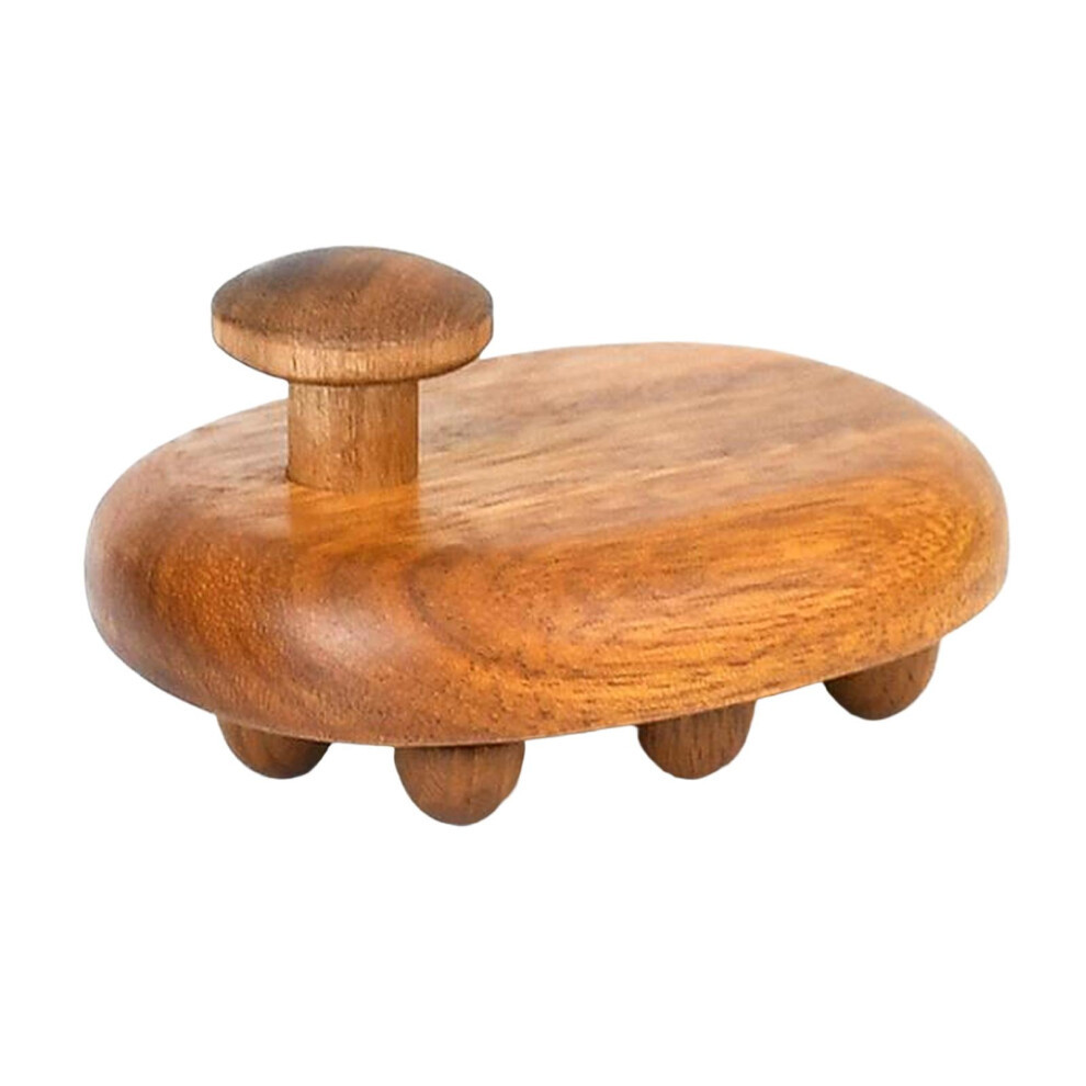 Wooden Body Massage Brush with 12 Balls