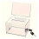 Clear Donation Box with Lock Portable Storage Jar 3