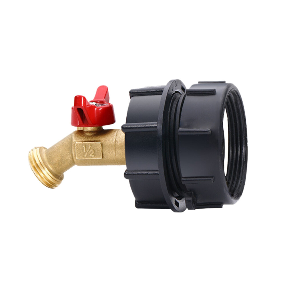 Portable Ibc Tank Adapter With 6 Brass Butterfly Faucets 962125960761