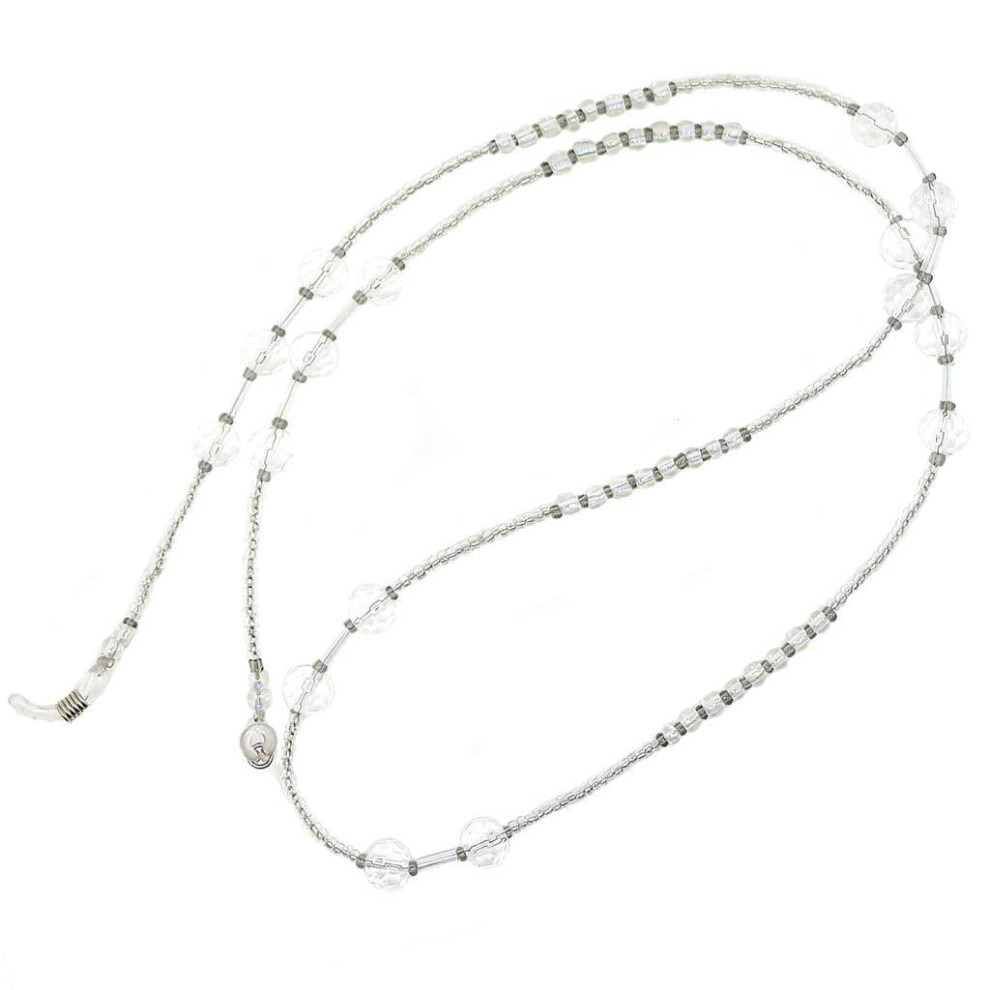Beaded eyeglass lanyard rope chain holder