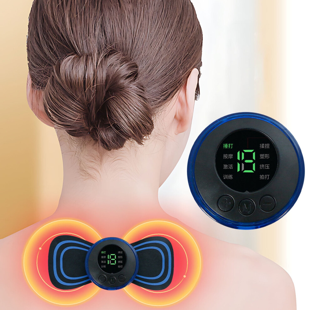 Rechargeable Neck Massager with Heat and USB Charging