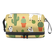 Trousse de toilette de voyage pour femmes avec compartiments de rangement